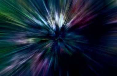 soyut ışık hareketi, koyu arkaplan, uzay broşürünü kopyala