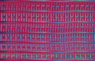 Geometrik kaplamalı güzel renklere sahip Soyut Tasarım, Yaratıcılık Arkaplanı