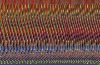 Kapak tasarımı, renkli gradyan, gelecek geometrik desen