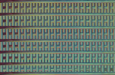 Geometrik kaplamalı güzel renklere sahip Soyut Tasarım, Yaratıcılık Arkaplanı