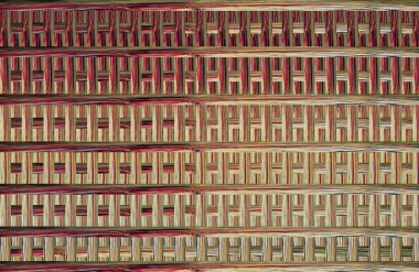 Geometrik kaplamalı güzel renklere sahip Soyut Tasarım, Yaratıcılık Arkaplanı