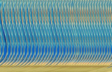 Kapak tasarımı, renkli gradyan, gelecek geometrik desen