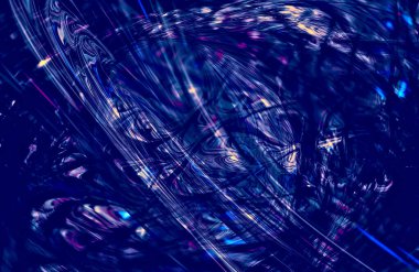 Soyut Mavi Arkaplan, desen desen çizgileri hareket halinde