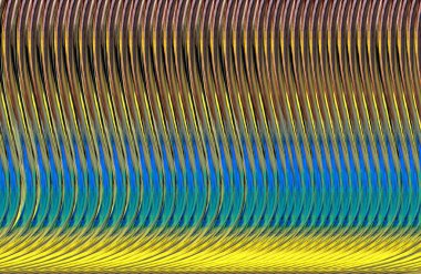 Kapak tasarımı, renkli gradyan, gelecek geometrik desen