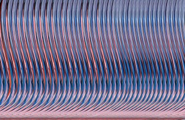 Geometrik fayanslı rengarenk deseni ve güzel renkleri olan soyut tasarım. 