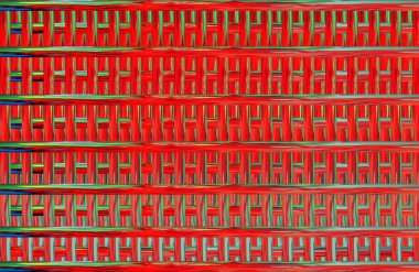 Geometrik kaplamalı güzel renklere sahip Soyut Tasarım, Yaratıcılık Arkaplanı