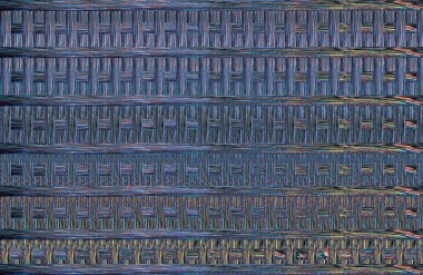 Geometrik kaplamalı güzel renklere sahip Soyut Tasarım, Yaratıcılık Arkaplanı