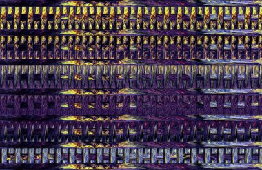 Geometrik kaplamalı güzel renklere sahip Soyut Tasarım, Yaratıcılık Arkaplanı