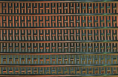 Geometrik kaplamalı güzel renklere sahip Soyut Tasarım, Yaratıcılık Arkaplanı