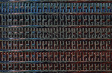 Geometrik kaplamalı güzel renklere sahip Soyut Tasarım, Yaratıcılık Arkaplanı