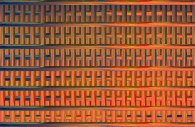 Geometrik kaplamalı güzel renklere sahip Soyut Tasarım, Yaratıcılık Arkaplanı