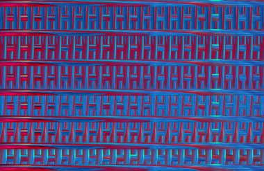 Geometrik kaplamalı güzel renklere sahip Soyut Tasarım, Yaratıcılık Arkaplanı