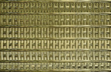 Geometrik fayanslı rengarenk deseni ve güzel renkleri olan soyut tasarım. 