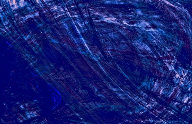 Soyut Mavi duvar kağıdı kapağı, hareket halindeki desen çizgileri, boşluğu kopyala 