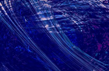 Soyut Mavi Arkaplan, desen desen çizgileri hareket halinde