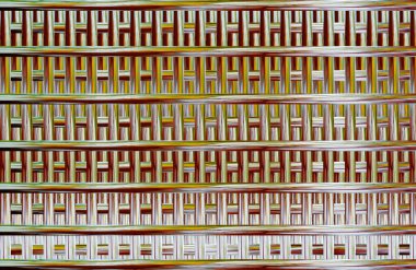 Geometrik kaplamalı güzel renklere sahip Soyut Tasarım, Yaratıcılık Arkaplanı