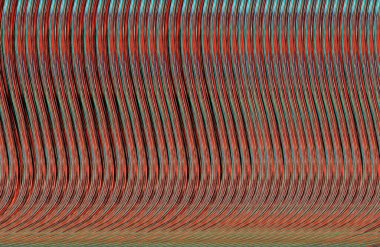 Kapak tasarımı, renkli gradyan, gelecek geometrik desen