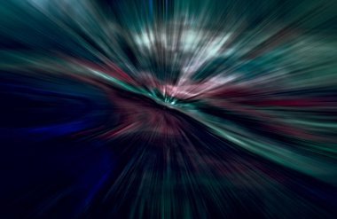 soyut ışık hareketi, koyu arkaplan, uzay broşürünü kopyala