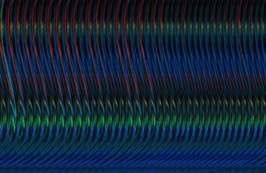 Geometrik fayanslı rengarenk deseni ve güzel renkleri olan soyut tasarım. 