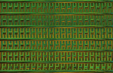 Geometrik kaplamalı güzel renklere sahip Soyut Tasarım, Yaratıcılık Arkaplanı