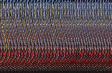 Kapak tasarımı, renkli gradyan, gelecek geometrik desen, modern soyut kaplama, şekiller ve kompozisyon