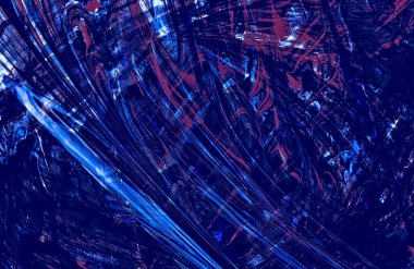 Soyut Mavi Arkaplan, desen desen çizgileri hareket halinde