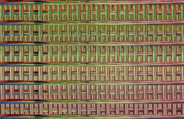 Geometrik kaplamalı güzel renklere sahip Soyut Tasarım, Yaratıcılık Arkaplanı