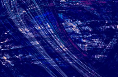 Soyut Mavi Arkaplan, desen desen çizgileri hareket halinde