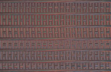 Geometrik kaplamalı güzel renklere sahip Soyut Tasarım, Yaratıcılık Arkaplanı