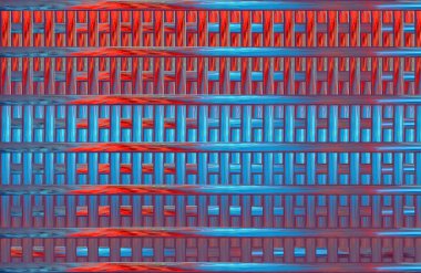 Geometrik kaplamalı güzel renklere sahip Soyut Tasarım, Yaratıcılık Arkaplanı