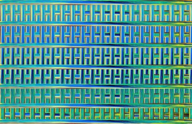 Geometrik kaplamalı güzel renklere sahip Soyut Tasarım, Yaratıcılık Arkaplanı