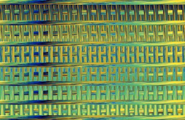 Geometrik kaplamalı güzel renklere sahip Soyut Tasarım, Yaratıcılık Arkaplanı