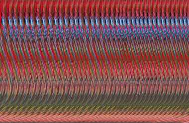 Kapak tasarımı, renkli gradyan, gelecek geometrik desen