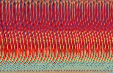 Kapak tasarımı, renkli gradyan, gelecek geometrik desen