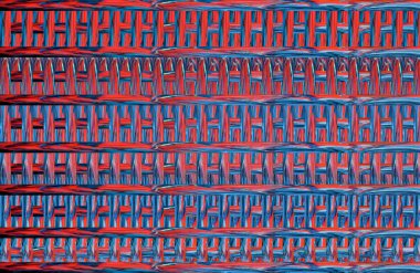 Geometrik kaplamalı güzel renklere sahip Soyut Tasarım, Yaratıcılık Arkaplanı