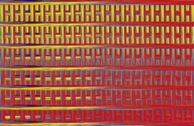 Geometrik kaplamalı güzel renklere sahip Soyut Tasarım, Yaratıcılık Arkaplanı