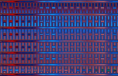 Geometrik kaplamalı güzel renklere sahip Soyut Tasarım, Yaratıcılık Arkaplanı