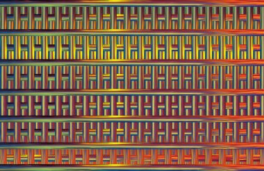 Geometrik kaplamalı güzel renklere sahip Soyut Tasarım, Yaratıcılık Arkaplanı