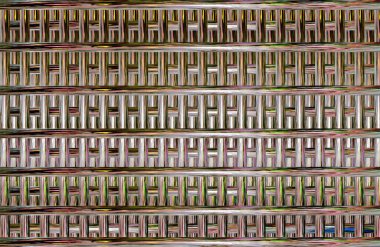 Geometrik kaplamalı güzel renklere sahip Soyut Tasarım, Yaratıcılık Arkaplanı