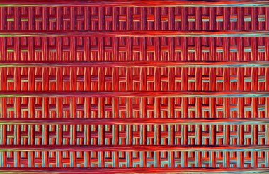 Geometrik kaplamalı güzel renklere sahip Soyut Tasarım, Yaratıcılık Arkaplanı