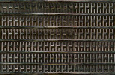 Geometrik fayanslı rengarenk deseni ve güzel renkleri olan soyut tasarım. 