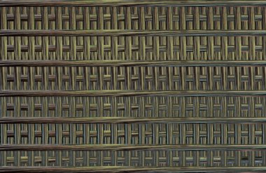 Geometrik kaplamalı güzel renklere sahip Soyut Tasarım, Yaratıcılık Arkaplanı