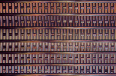 Geometrik kaplamalı güzel renklere sahip Soyut Tasarım, Yaratıcılık Arkaplanı