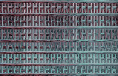 Geometrik kaplamalı güzel renklere sahip Soyut Tasarım, Yaratıcılık Arkaplanı