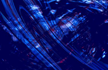 Soyut Mavi Arkaplan, desen desen çizgileri hareket halinde