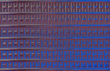 Geometrik kaplamalı güzel renklere sahip Soyut Tasarım, Yaratıcılık Arkaplanı