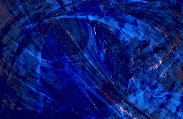 Abstract Blauw Behang Textuur Patroon Strepen Beweging Kopieer Ruimte — Stockfoto