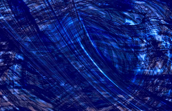 Funda Fondo Pantalla Azul Abstracta Rayas Patrón Textura Movimiento Espacio —  Fotos de Stock