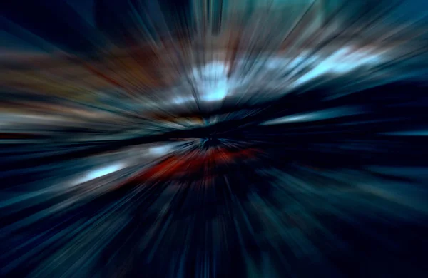 Прискорення Руху Швидкості Світло Смуги Рухаються Швидко Над Темним Тлом — стокове фото
