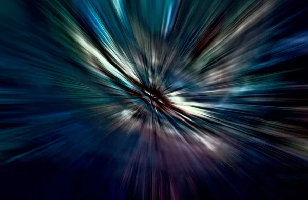Швидкість Прискорення Руху Світло Смуги Рухаються Швидко Над Темним Тлом — стокове фото